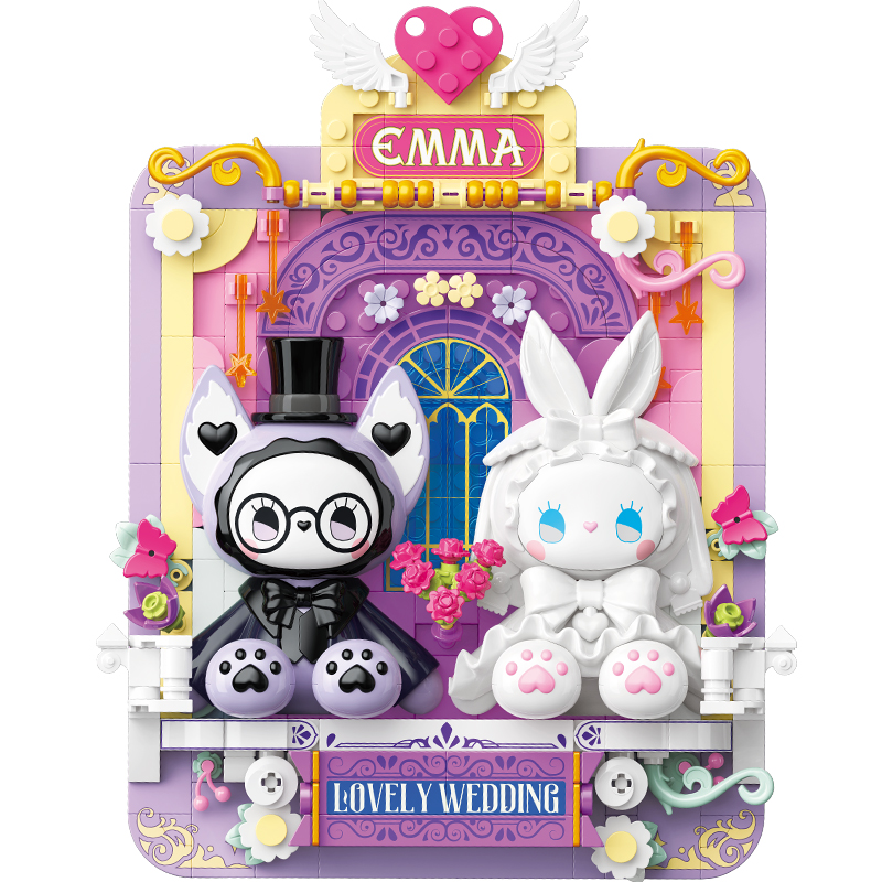 TC1808 秘境森林夢幻婚禮版畫