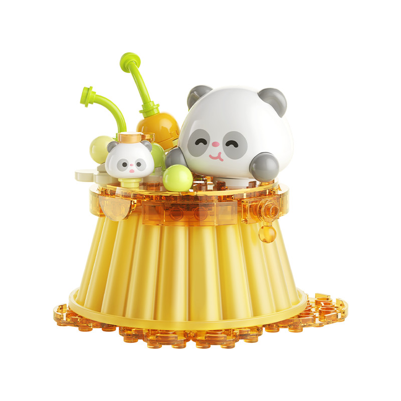 MK019 熊貓甜滋滋布丁