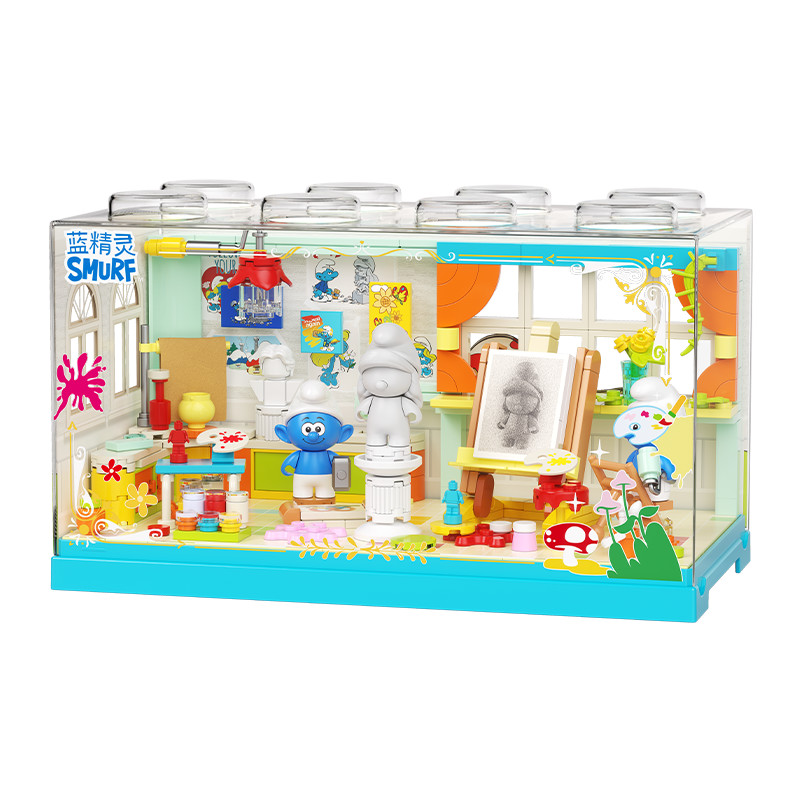 HK320 藍精靈-妙筆繪畫室